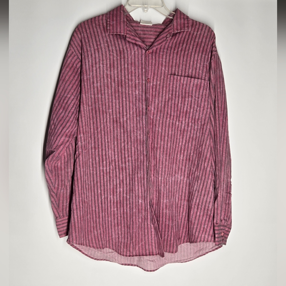 Intrepid Pink Casual Button Down Shirt